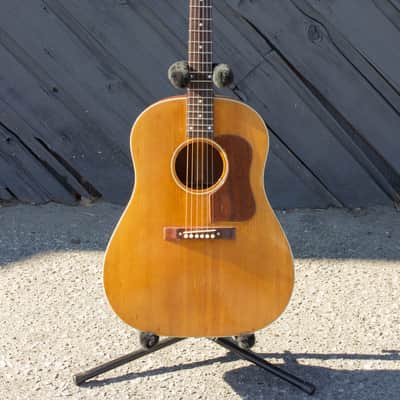 1950 National 1155 Dreadnought J-50 Gibson Body Acoustic Guitar - Natural image 2
