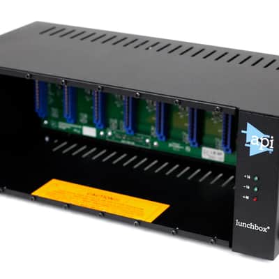API 500-8B 8-Channel 500 Series Module Lunchbox Rack with Channel-Linking image 11