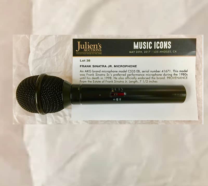 Frank Sinatra Jr's Performance Mic AKG C535EB image 1