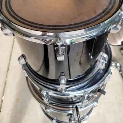 Ludwig Accent CS Custom Drum Rack Tom Black 12" image 3