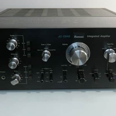 SANSUI AU-11000 INTEGRATED AMPLIFIER WORKS PERFECT SERVICED FULLY RECAPPED image 2