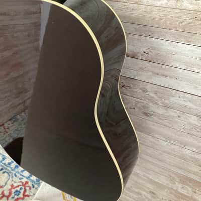 Used 1996 Gibson J-45 Banner Logo Vintage Reissue Dreadnought Acoustic Guitar w/ Case image 15