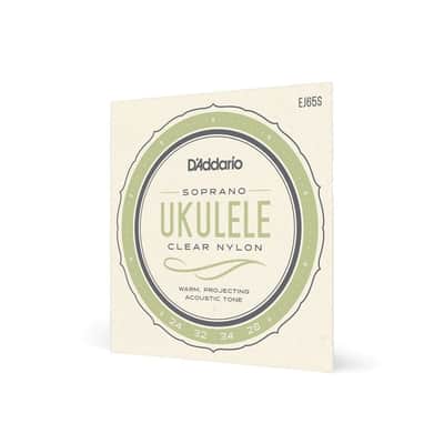 D'Addario Pro-Arte' Clear Nylon Soprano Ukulele Strings - EJ65S image 2