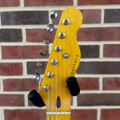 Nash T-57, Surf Green, Medium Aging, Alder Body, Maple Neck & Fretboard, Lollar Pickups, Hardshell Case image 5