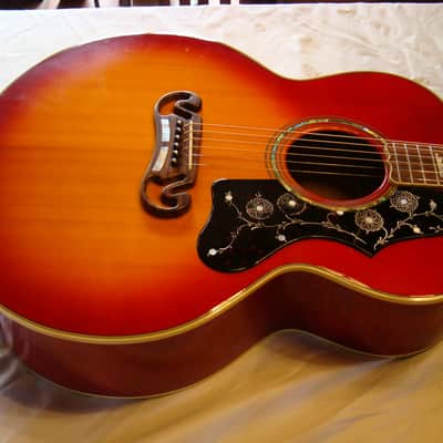 Gibson J 200 Custom 1994 - Cherry Sunburst image 19