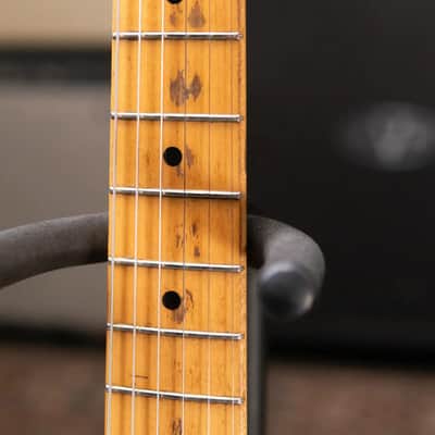 Fender 1956 Esquire Electric Guitar - Refinished Yellow with Hardshell Case - Used image 13