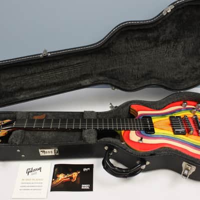 2013 Gibson Les Paul Zoot Suit Electric Guitar, Rainbow image 14