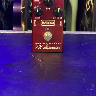 MXR M78 Custom Badass '78 Distortion 2011 - Present - Red image 1