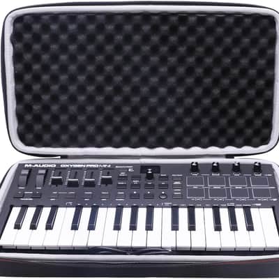 Hard Case for M-Audio Oxygen Pro Mini – 32 Key USB MIDI Keyboard Controller