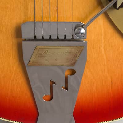Rickenbacker  Model 375F Semi-Hollow Body Electric Guitar (1961), ser. #AH-580, black tolex hard shell case. image 15