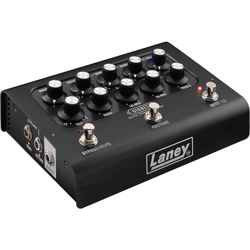 Laney Digbeth Nathan East DB-EAST-PRE Bass Preamp Pedal - Regular Black image 1