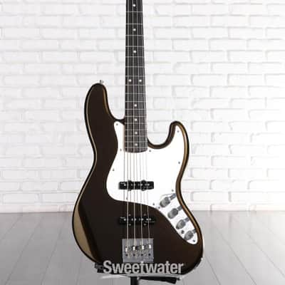 Fender American Ultra II Jazz Bass - Texas Tea with Ebony Fingerboard (JazzAU2ETTd2) image 1