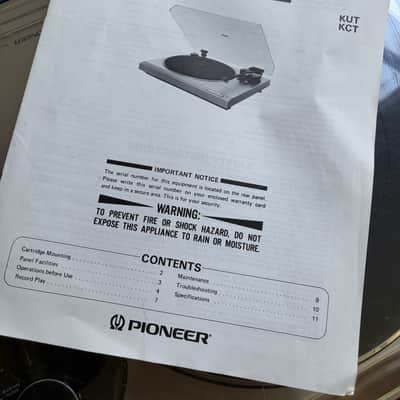 Pioneer PL-2 image 6