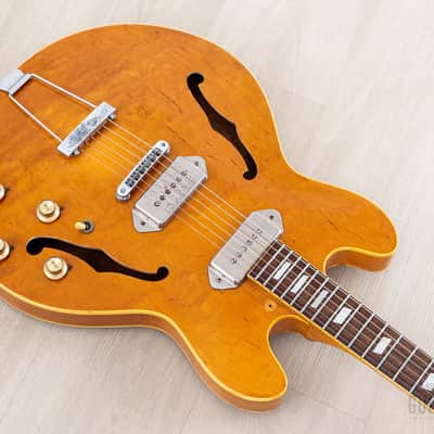 1981 Epiphone Casino Vintage Guitar Natural, Near-Mint w/ Case, Japan Matsumoku Pre-Elitist image 9