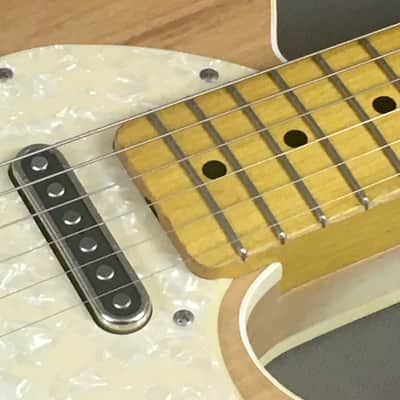 Fender American Vintage Double Bound Solid Body Custom Aged Natural Relic TL71 Tele Guitar 7.1Lb HSC image 15
