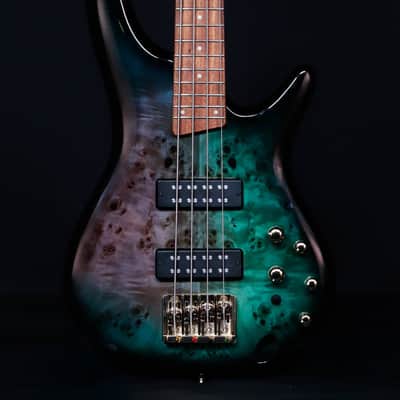 Ibanez SR400EPBDX 4-String Bass, Tropical Seafloor Burst image 1