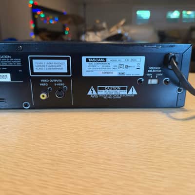 Tascam CD-200i Professional CD Player High fidelity Fresh Servicing Rare πΆπ₯ image 13