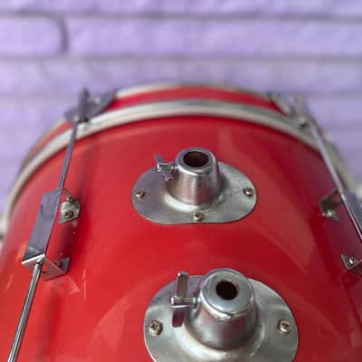 SynSonics- 12x16 Bass Drum 80s”  - Apple Red image 10