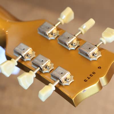 1998 Gibson Custom Shop 1956 Historic Reissue Les Paul Electric Guitar All Gold + OHSC image 20