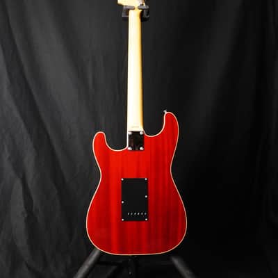 Rare Fender Japan Stratocaster Thinline ST/HO/2H 2012  Cherry Semi-Hollow F-Hole MIJ image 5