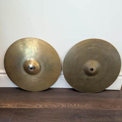 Sabian AA 14" Regular Hats 1980s image 2