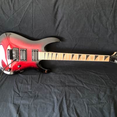 Jackson JS32 DKA-M Dinky Transparent Redburst image 2