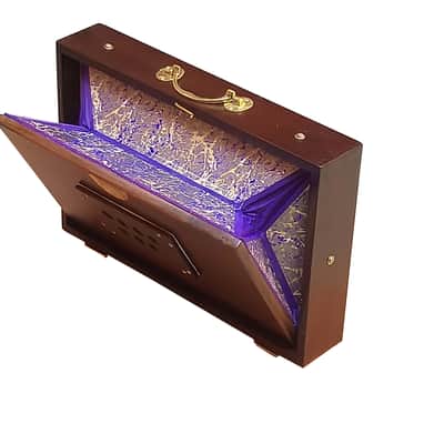 SHRUTI BOX~SIZE (15" X 10" X 3"~440 Hz~TEAK WOOD~SWAR PETI~CHANT~MANTRA~SHRUTI image 10