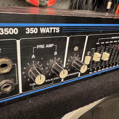 Hartke Systems Model 3500 Transient Attack Bass Amp Head (Refurbished) image 3