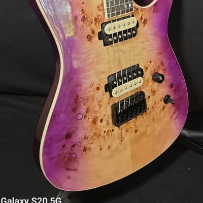 Leo Jaymz Monsoon 2025- Violet Burl- Never Played Professional Set up/Intonated image 3