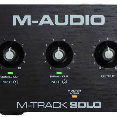 M-AUDIO M-TRACK SOLO Interfaccia USB a 2 canali image 1
