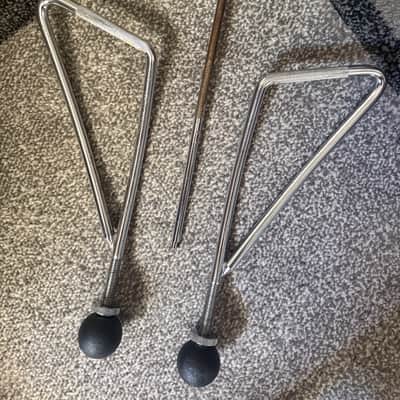 Sonor Phonic / Champion / Signature / Teardrop Spurs for Bass Drum 1970's - Chrome image 2