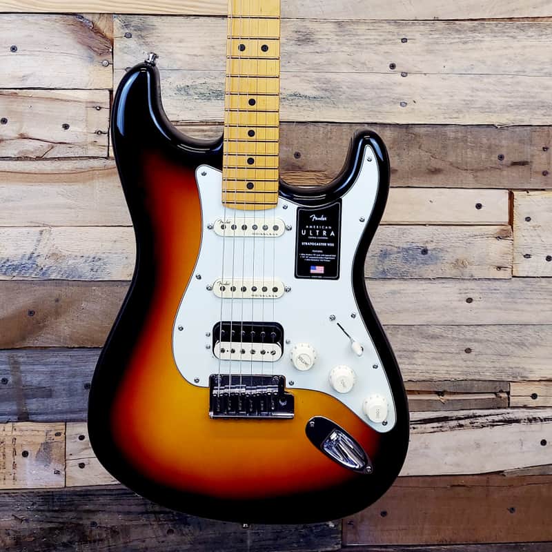 Fender American Ultra Stratocaster HSS with Maple Fretboard 2019 - Present - Ultraburst image 1