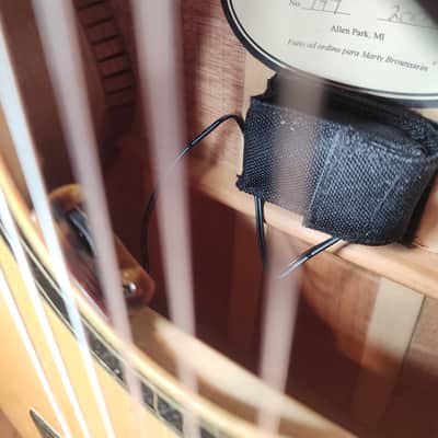 2003 Gary Zimnicki Classical Guitar #149 – Figured Maple/Spruce, , w/ Pickup image 11