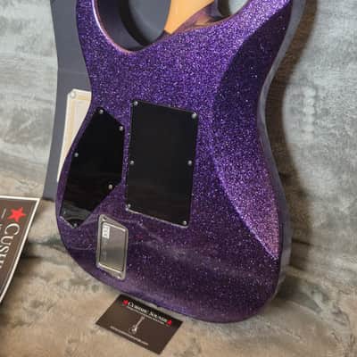 ESP Custom Shop KH-2 Kirk Hammett Signature 2018 - Purple Sparkle ☆VIDEO☆ image 7