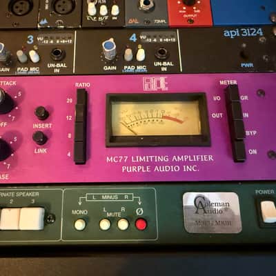 Purple Audio MC77 Limiting Amplifier / Compressor 2010s - Purple image 2