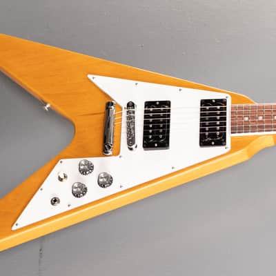 Gibson USA 70’s Flying V - Antique Natural image 1