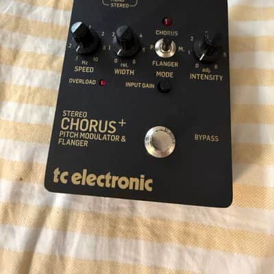 TC Electronic SCF Gold Stereo Chorus + Pitch Modulator & Flanger Reissue 2022 - Present - Black image 1