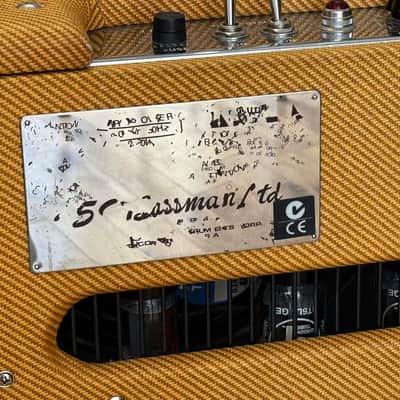Fender '59 Bassman LTD 45-Watt 4x10" Guitar Combo 2004 Lacquered Tweed image 10