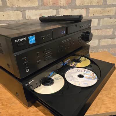 sony STR-DE197/Cdp-cc500 Cd Stereo System w/remot fully functional- refurbished image 8