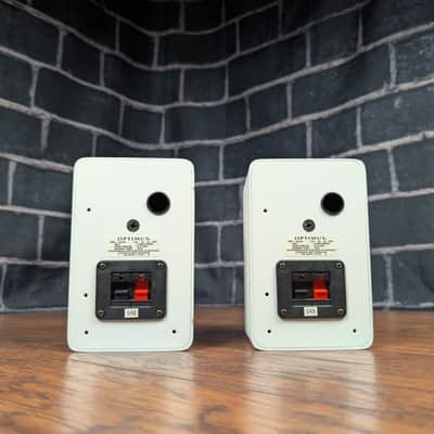 Optimus PRO‑X44AV Bookshelf Speakers – Shielded, 2‑Way, High‑Output Home Audio Pair image 2