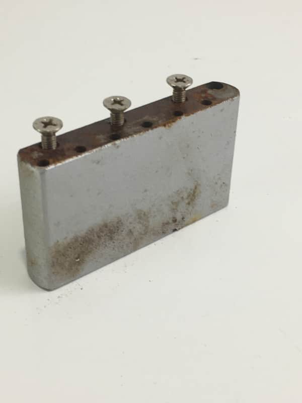 1984-87 Vintage Fender Japan Lefty Tremolo Strat Block Left Relic E Serial  MIJ image 1