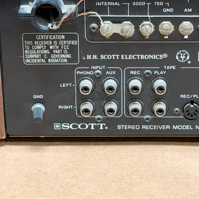 Vintage Scott 320R Stereo Receiver – AS-IS Parts/Repair image 13