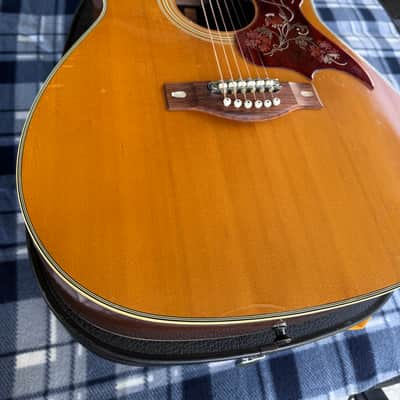 1970 Yamaha FG-300 Nippon Gakki Red Label Natural Original Case🔥 image 6