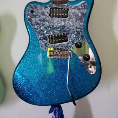 Squier Vista Super-Sonic 1996 - 1998 Blue Sparkle image 17