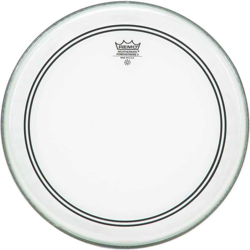 Remo Powerstroke P3 Clear Drum Head 10" image 1