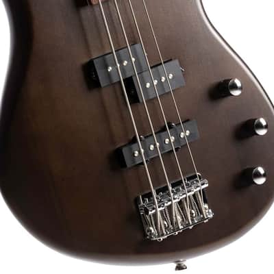 Cort Action PJ-OPW Open Pore Walnut Poplr Bd 2Bnd Act Eq P&J P/up image 2