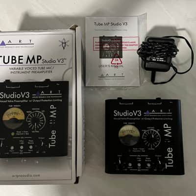 ART Tube MP Studio V3 Tube Microphone Preamp 2010 - Present - Black image 2