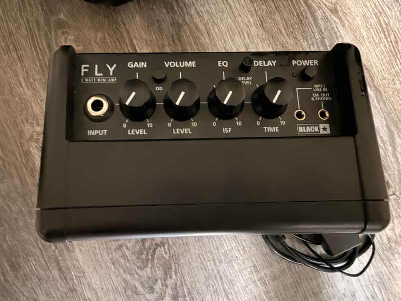 Blackstar Fly 3 3-Watt 1x3" Battery-Powered Mini Guitar Combo 2014 - Present - Black image 1
