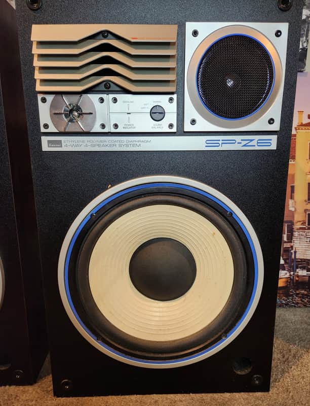 Sansui Sansui SP-Z6 Vintage Floor Speakers 80s - Walnut veneer
