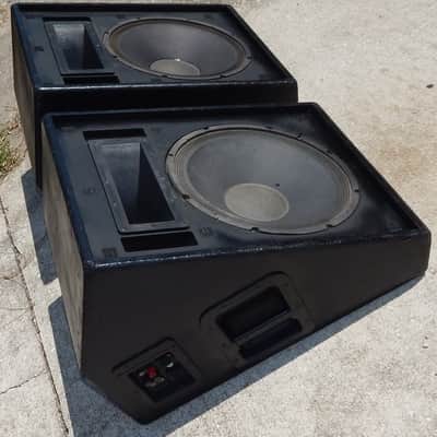 Klipsch KSM-1 vintage 15" 2 way floor monotors with phenolic diaphragms image 2